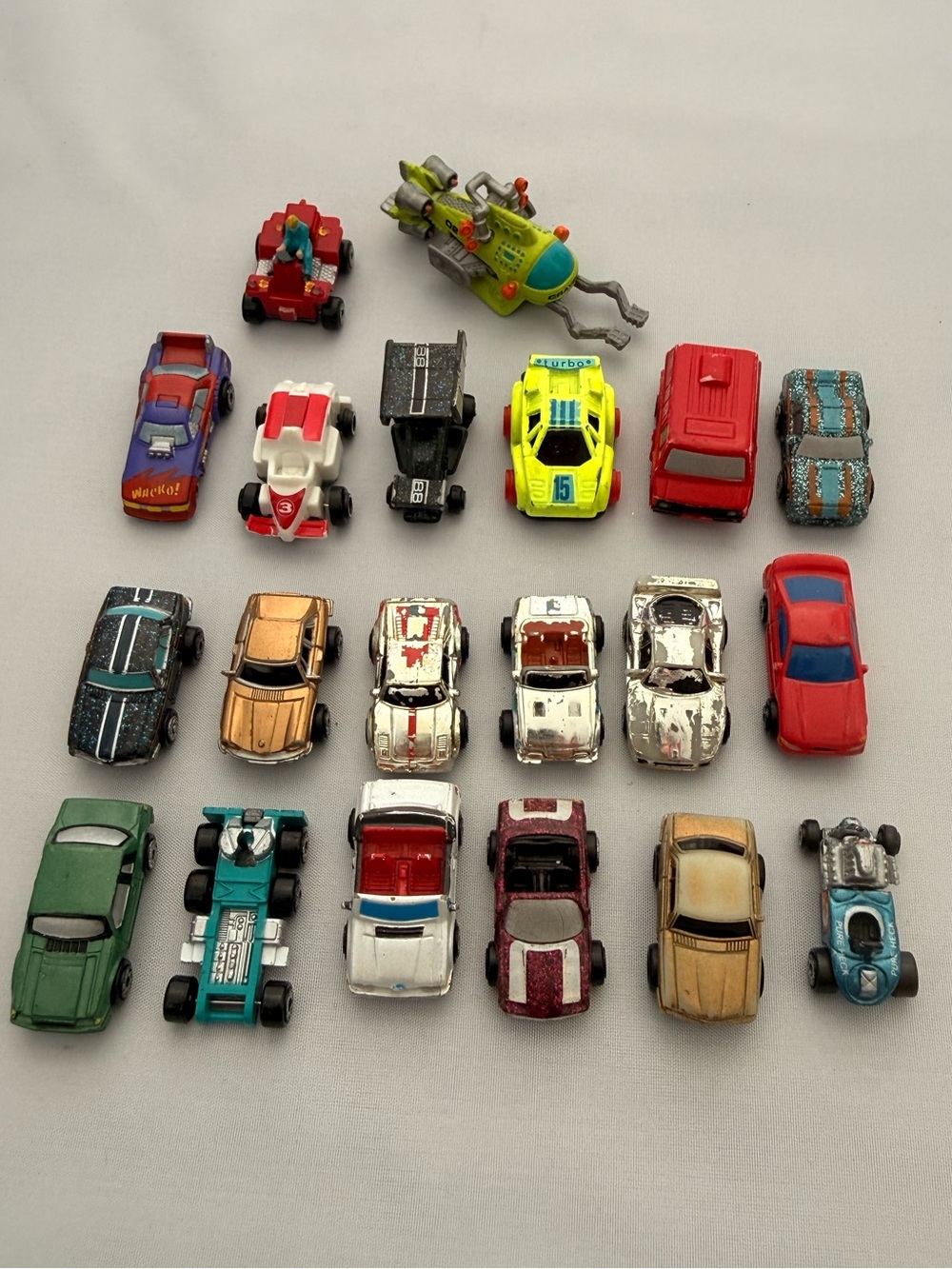 Vintage Micro Machines toy vehicles
